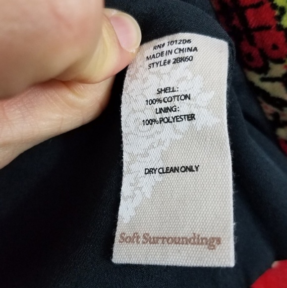 Soft Surroundings Vera Velvet Open Front Jacket - Picture 7 of 7